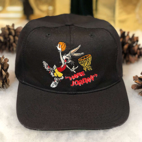 Vintage 1993 Hare Jordan Nike Bugs Bunny Twill Snapback Hat