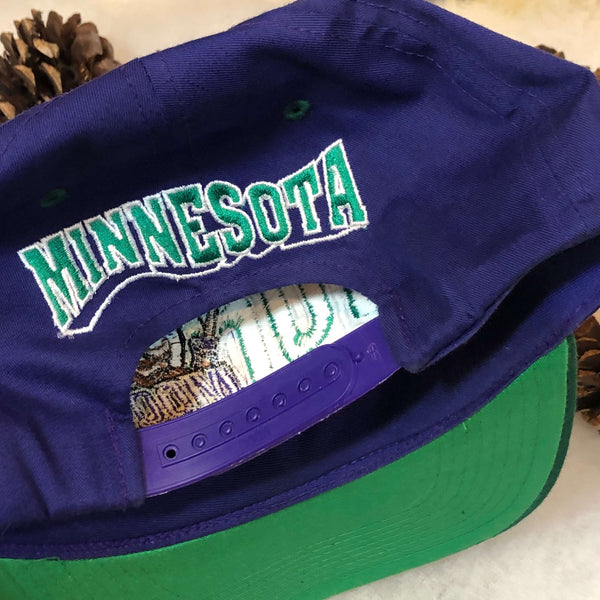 Vintage IHL Minnesota Moose The G Cap Wave Twill Snapback Hat