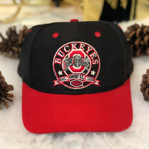 Vintage NCAA Ohio State Buckeyes Drew Pearson Wool Snapback Hat
