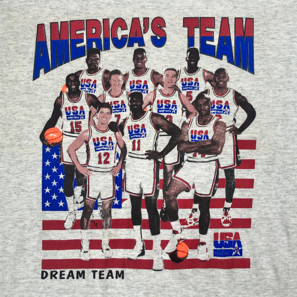 Vintage 1992 USA Basketball Dream Team T-Shirt (L)