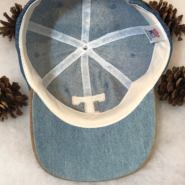 Vintage NCAA Tennessee Volunteers Denim Strapback Hat