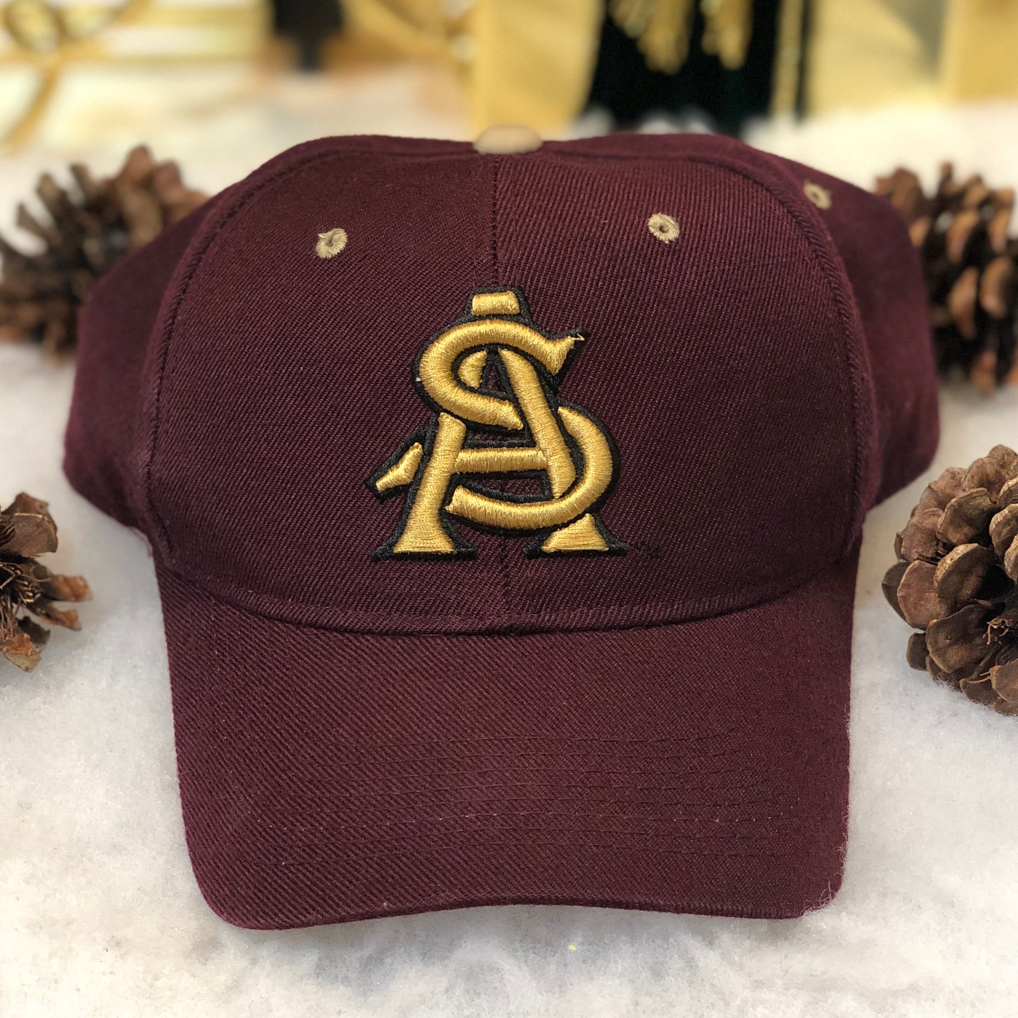 NCAA ASU Arizona State Sun Devils Zephyr Wool Fitted Hat 7 3/8