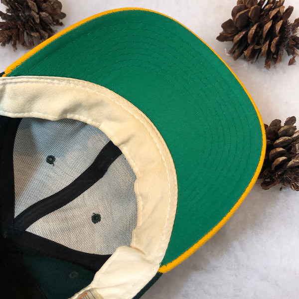Vintage MLB Oakland Athletics New Era Wool Fitted Hat