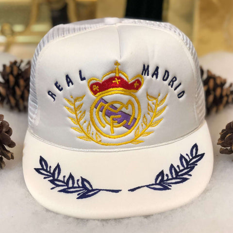 Vintage Real Madrid CF La Liga Soccer Trucker Hat