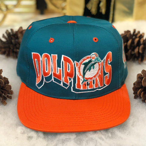 Vintage NFL Miami Dolphins The G Cap Wave Twill Snapback Hat