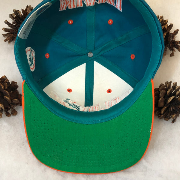 Vintage NFL Miami Dolphins The G Cap Wave Twill Snapback Hat
