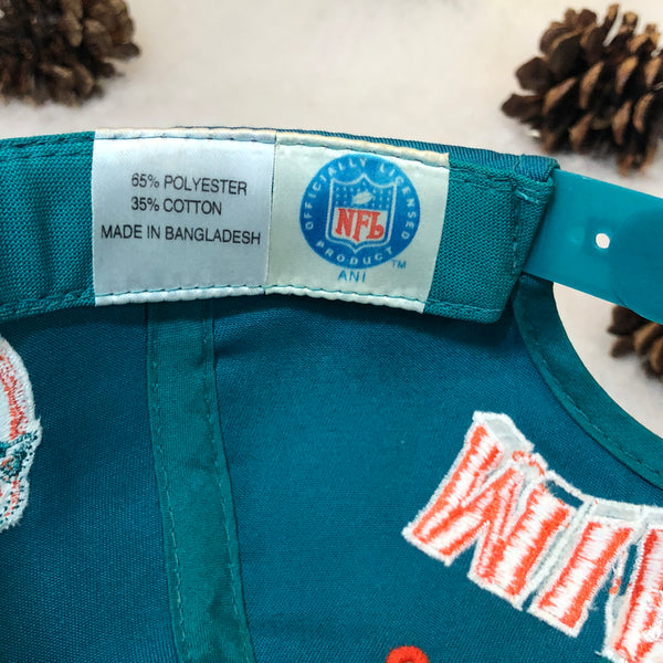 Vintage NFL Miami Dolphins The G Cap Wave Twill Snapback Hat