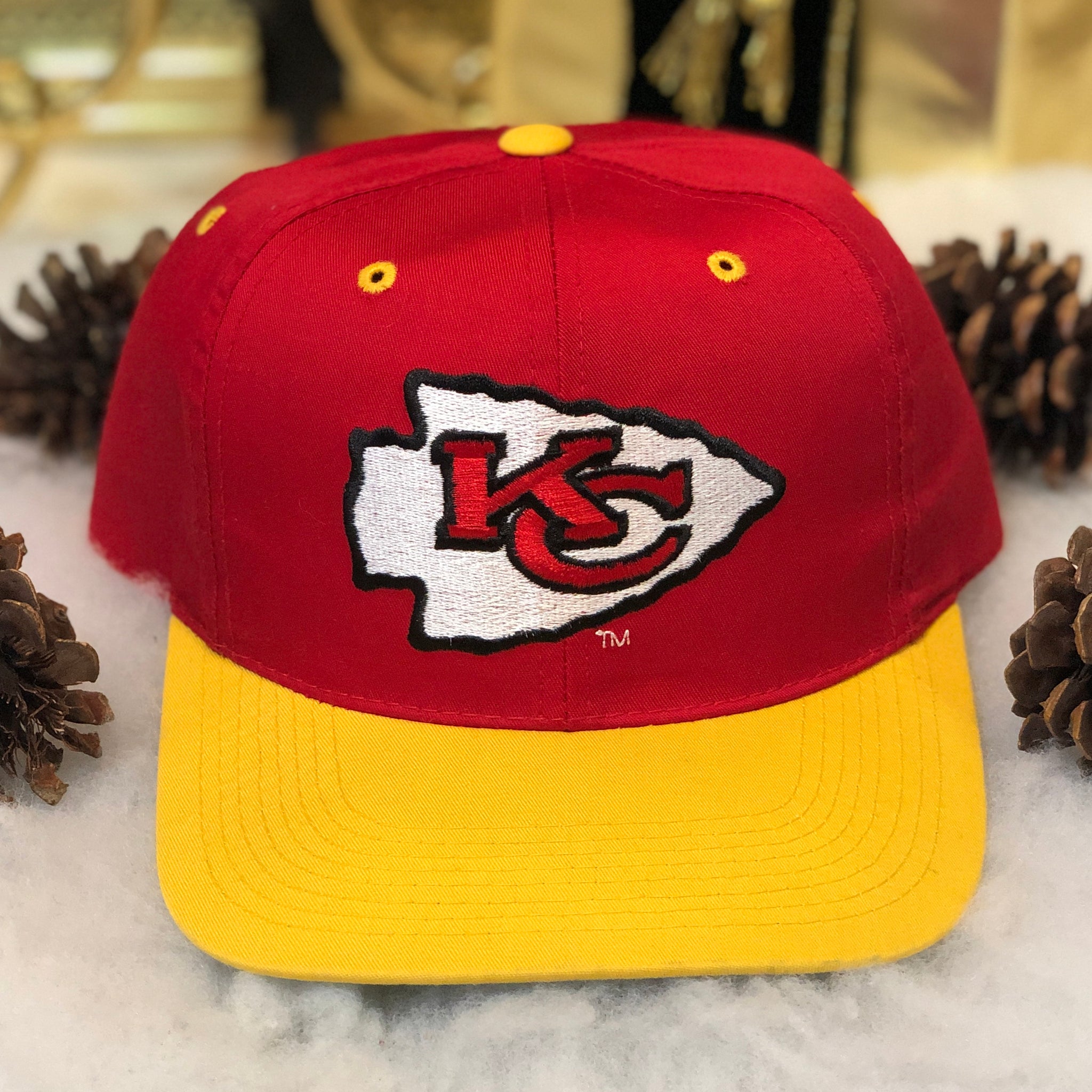 Vintage NFL Kansas City Chiefs Twill Snapback Hat