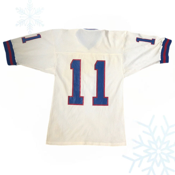 Vintage NFL New York Giants Phil Simms MacGregor Sand Knit Jersey (M)
