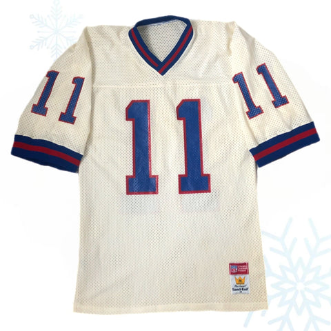 Vintage NFL New York Giants Phil Simms MacGregor Sand Knit Jersey (M)