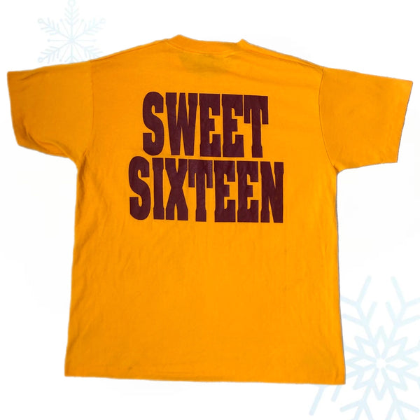 Vintage Alexandria Tigers 1995 Sweet Sixteen Indiana High School Basketball T-Shirt (XL)