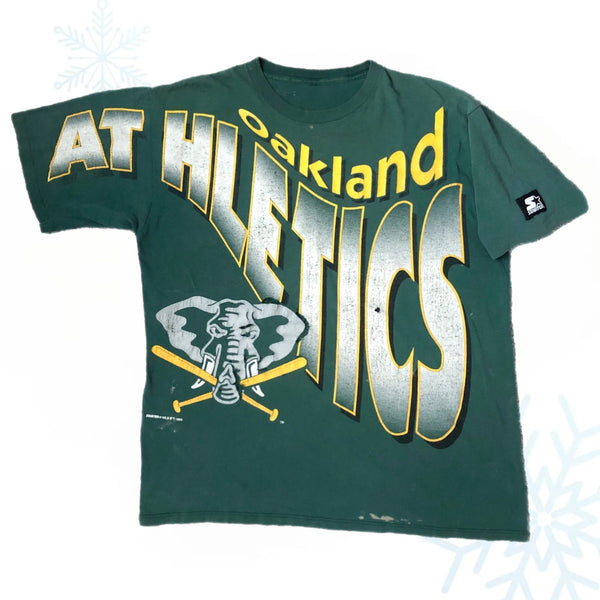 Vintage 1993 MLB Oakland Athletics Starter T-Shirt (L)