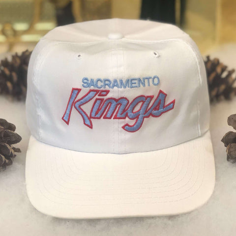 Vintage NBA Sacramento Kings Sports Specialties Script Twill Snapback Hat