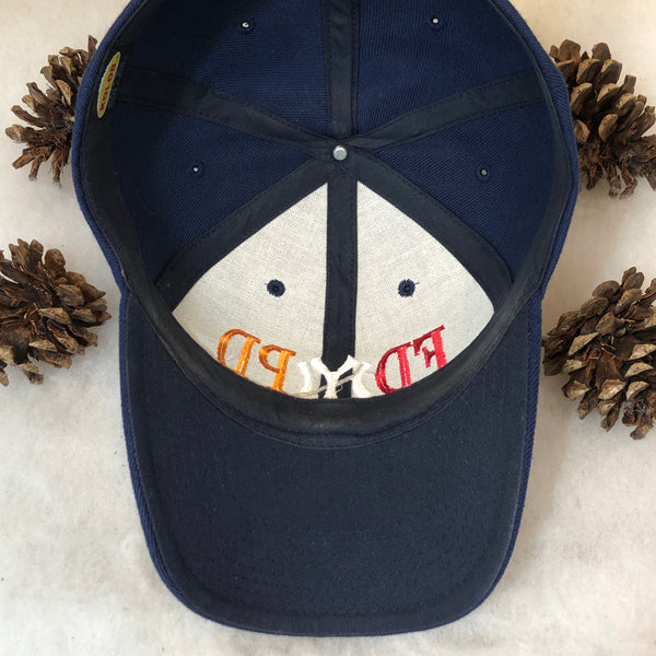 Vintage MLB New York Yankees FDNY NYPD 9/11 Wool Strapback Hat