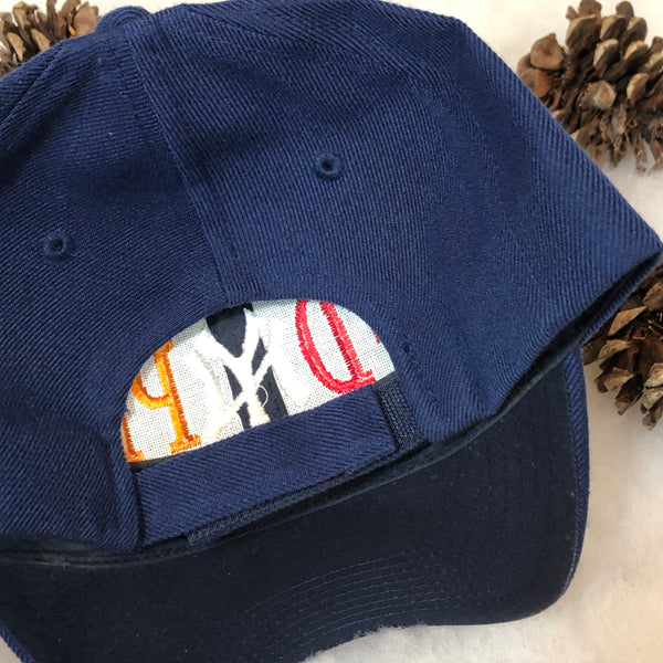 Vintage MLB New York Yankees FDNY NYPD 9/11 Wool Strapback Hat