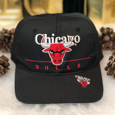 Vintage NBA Chicago Bulls Twins Enterprise Bar Line Twill Snapback Hat