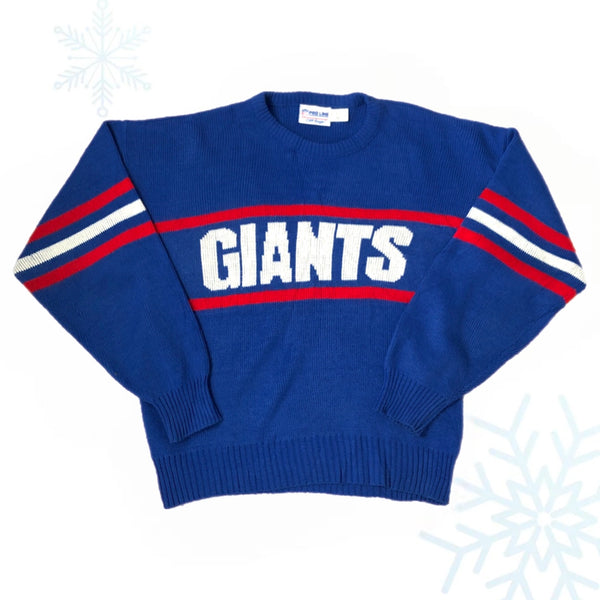 Vintage NFL New York Giants Cliff Engle Knit Sweater (L)
