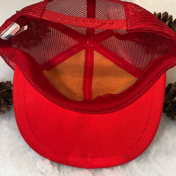 Vintage Budweiser Racing Trucker Hat