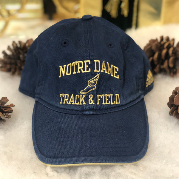 NCAA Notre Dame Fighting Irish Track & Field Adidas Strapback Hat