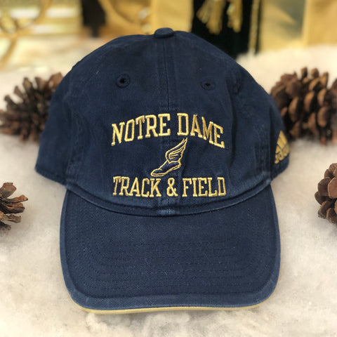 NCAA Notre Dame Fighting Irish Track & Field Adidas Strapback Hat