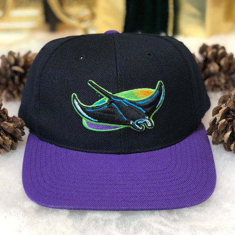 Vintage MLB Tampa Bay Devil Rays American Needle Wool Snapback Hat
