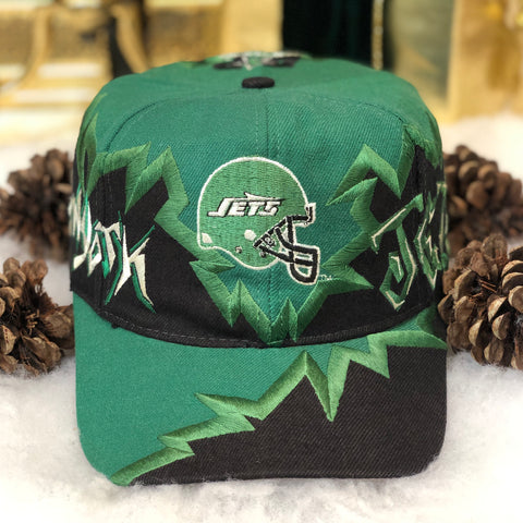 Vintage NFL New York Jets Jagged Edge Drew Pearson Snapback Hat
