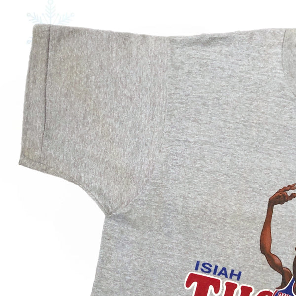Vintage NBA Isiah Thomas Detroit Pistons Salem Sportswear Caricature T-Shirt (L)