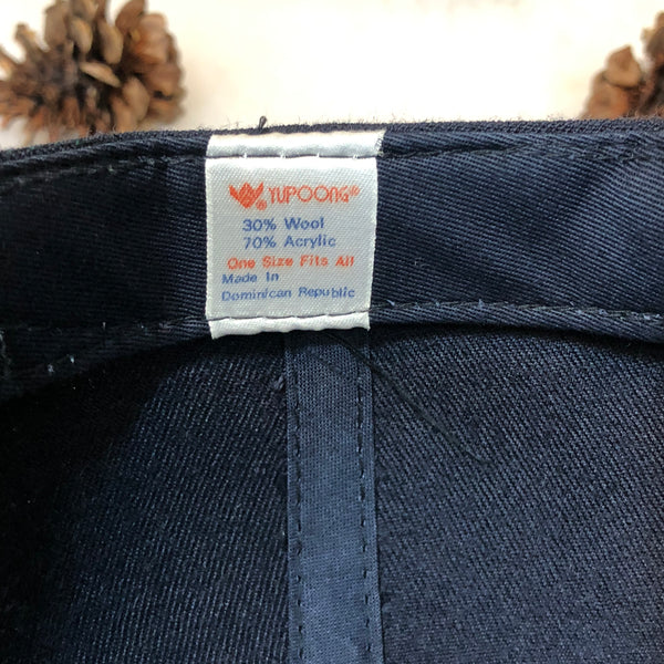 Vintage Sky Rink Hockey NYC New York City Yupoong Wool Snapback Hat