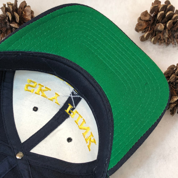 Vintage Sky Rink Hockey NYC New York City Yupoong Wool Snapback Hat