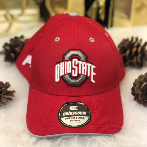 Deadstock NWT NCAA Ohio State Buckeyes Colosseum Strapback Hat