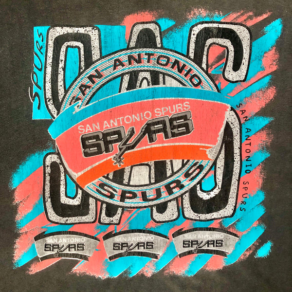 Vintage NBA San Antonio Spurs Magic Johnson T's Bootleg T-Shirt (XL)