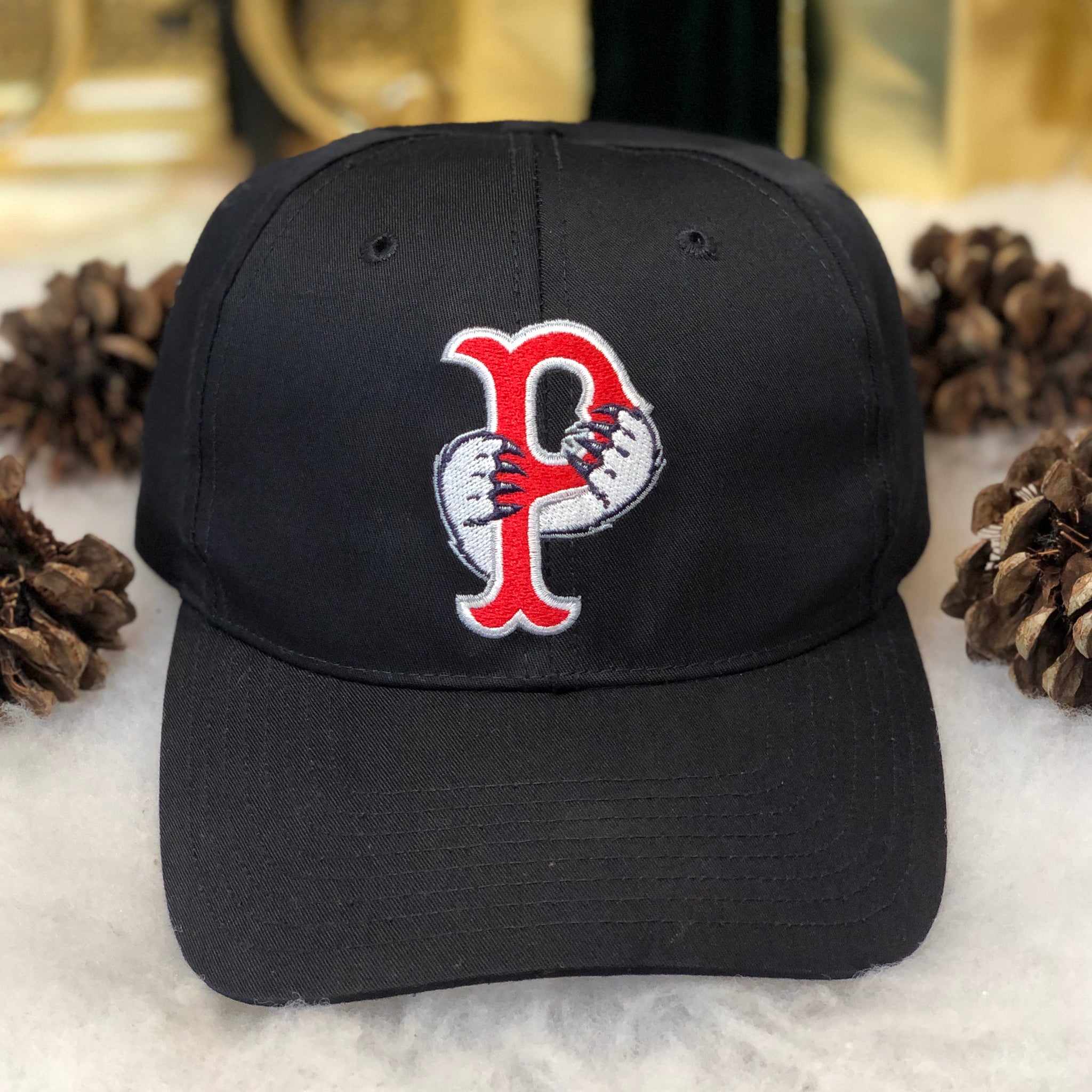 Vintage MiLB Pawtucket Red Sox Twins Enterprise Twill Snapback Hat