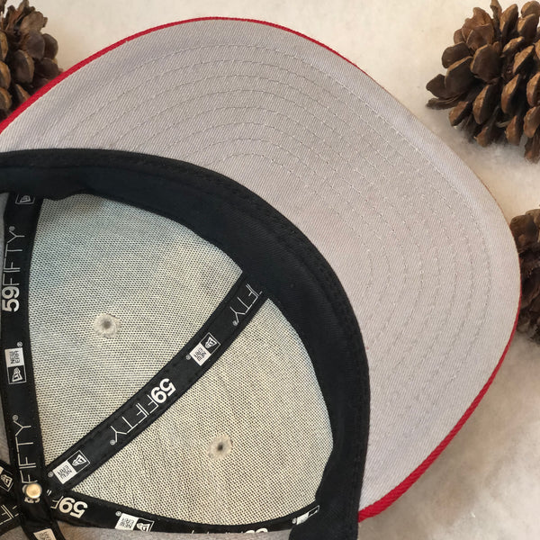 MLB Cincinnati Reds New Era 59Fifty Wool Fitted Hat 7 1/4