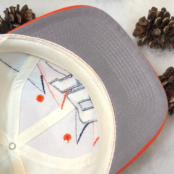 Vintage NASCAR Ricky Rudd Tide Racing Double Sharktooth Logo Athletic Wool Snapback Hat