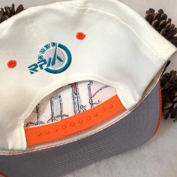 Vintage NASCAR Ricky Rudd Tide Racing Double Sharktooth Logo Athletic Wool Snapback Hat