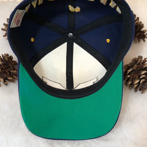 Vintage NCAA Michigan Wolverines Signatures Monster Wool Snapback Hat