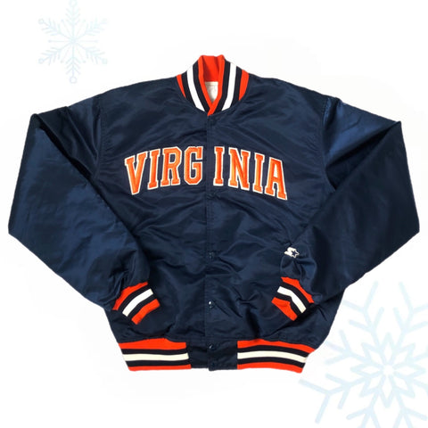 Vintage NCAA Virginia Cavaliers Starter Satin Jacket (XL)