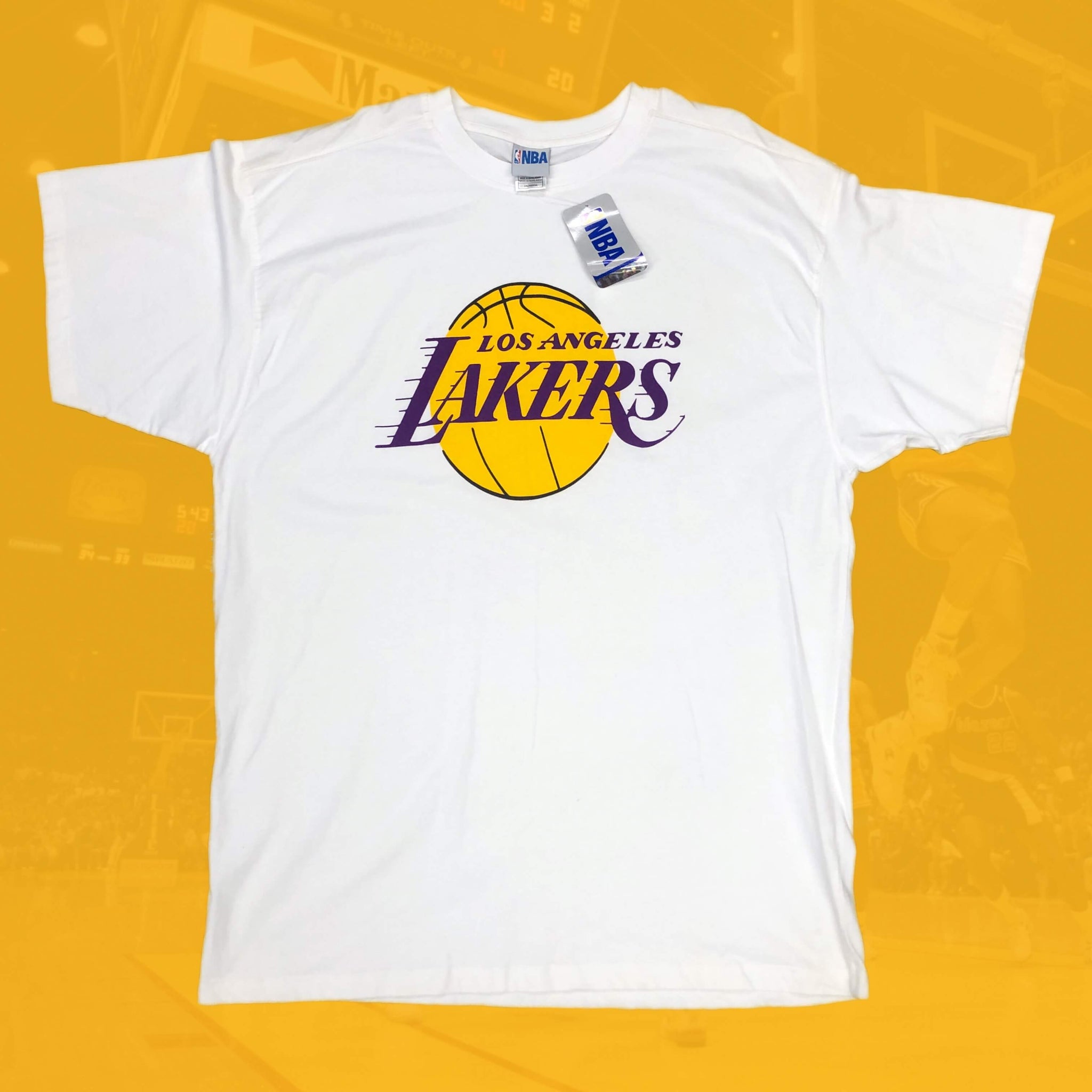 Deadstock NWT NBA Los Angeles Lakers y2k T-Shirt (XXL)