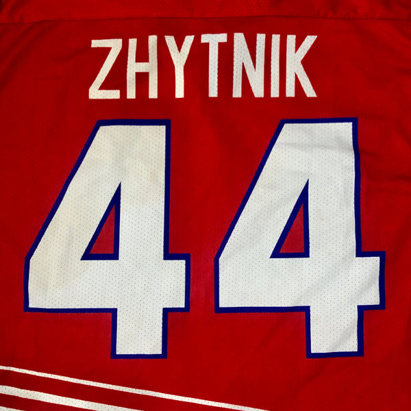 Vintage Russia Hockey Olympics Jersey Alexei Zhitnik (Size 52)