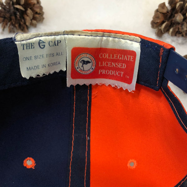 Vintage NCAA Syracuse Orangemen The G Cap Pinwheel Twill Snapback Hat