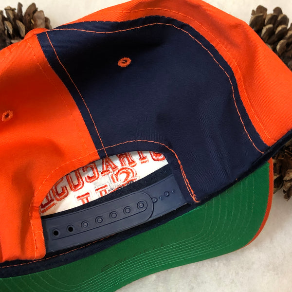Vintage NCAA Syracuse Orangemen The G Cap Pinwheel Twill Snapback Hat