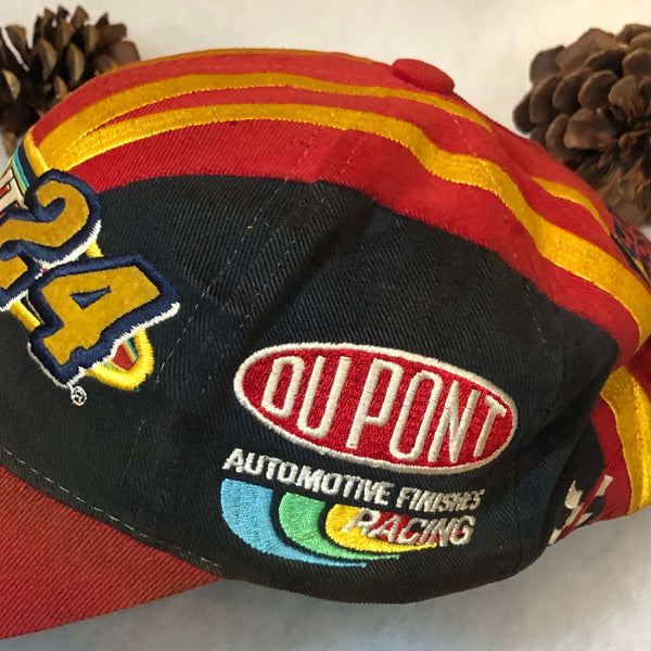 Vintage NASCAR Jeff Gordon DuPont Racing Strapback Hat