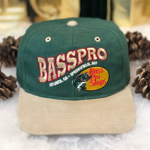 Vintage Bass Pro Shops Atlanta GA Springfield MO Snapback Hat