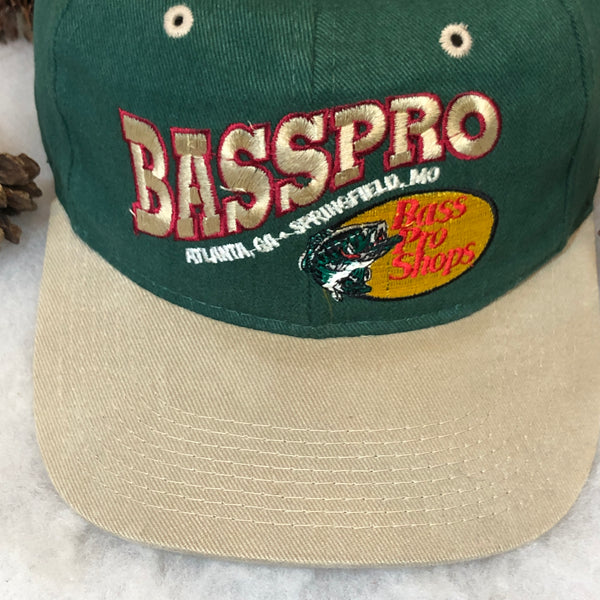 Vintage Bass Pro Shops Atlanta GA Springfield MO Snapback Hat