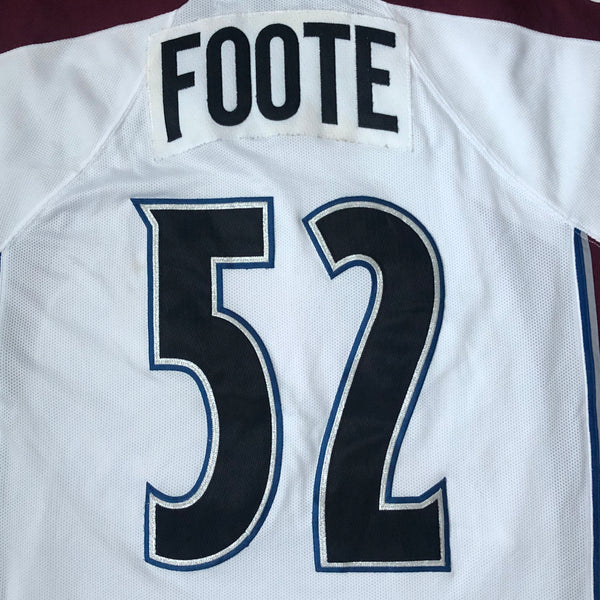 Vintage NHL Colorado Avalanche Adam Foote Reebok Jersey (M)