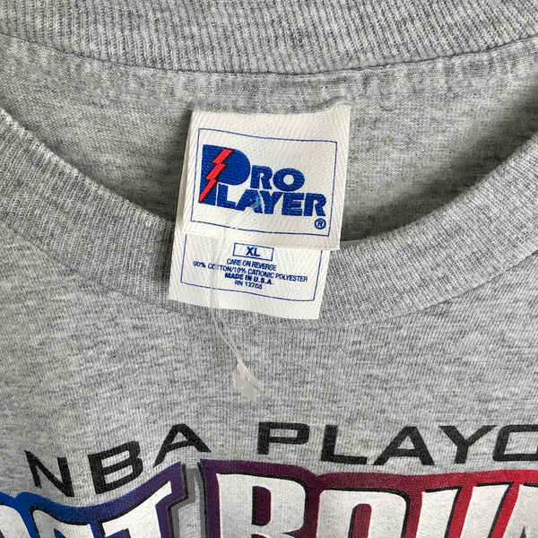 Vintage Deadstock NWOT 1997 NBA Playoffs Chicago Bulls Washington Bullets Pro Player T-Shirt (XL)