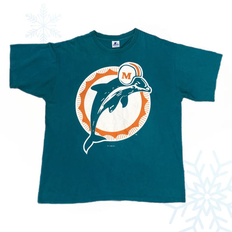 Vintage 1994 NFL Miami Dolphins Starter T-Shirt (XL)