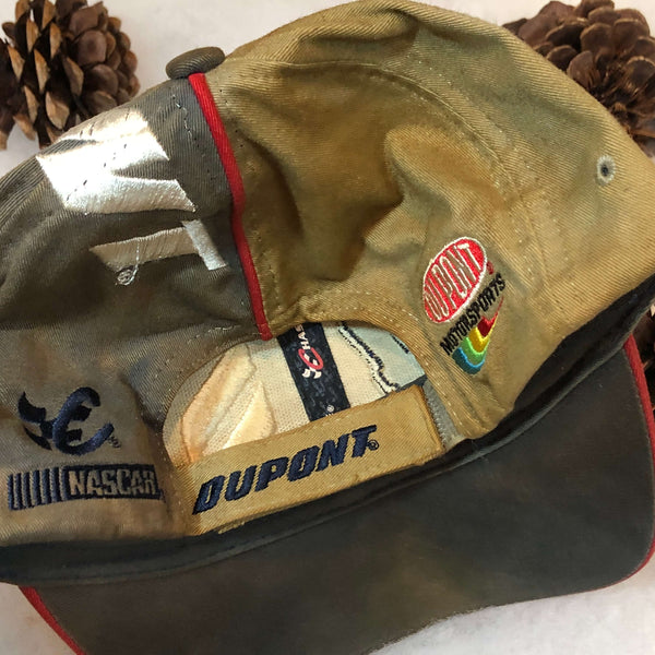 Vintage NASCAR DuPont Racing Jeff Gordon Strapback Hat
