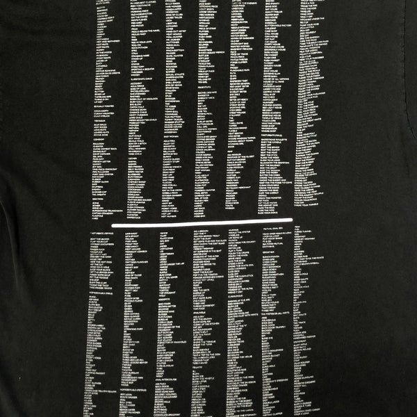 Vintage George Carlin "An Incomplete List of Impolite Words: 2,000 Filthy Words and Phrases" T-Shirt (XL)