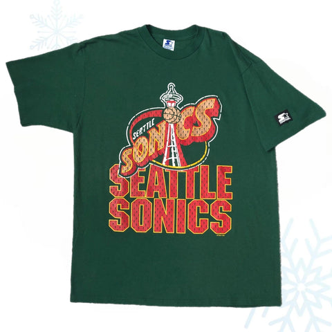 Vintage NBA Seattle Supersonics Starter T-Shirt (L)